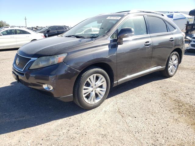 LEXUS RX 450 2010 with VIN JTJBC1BA9A2027566 - Photo from auction