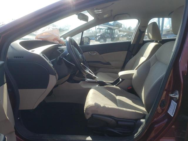Photo 7 from auction – 2014 HONDA CIVIC LX with VIN 2HGFB2F57EH500292