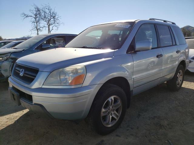 HONDA PILOT EX 2003 with VIN 2HKYF18483H598750 - Photo from auction
