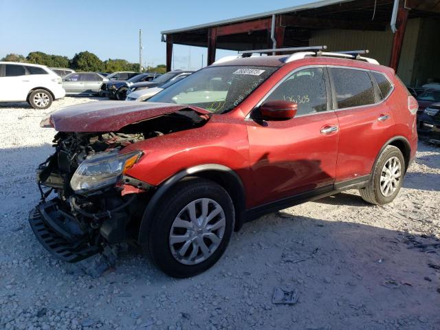 NISSAN ROGUE S 2016 with VIN KNMAT2MT9GP609200 - Photo from auction