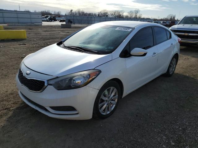 KIA FORTE LX 2014 with VIN KNAFX4A65E5060668 - Photo from auction