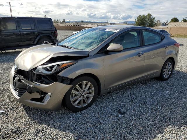 HYUNDAI ELANTRA SE 2016 with VIN 5NPDH4AE1GH748085 - Photo from auction