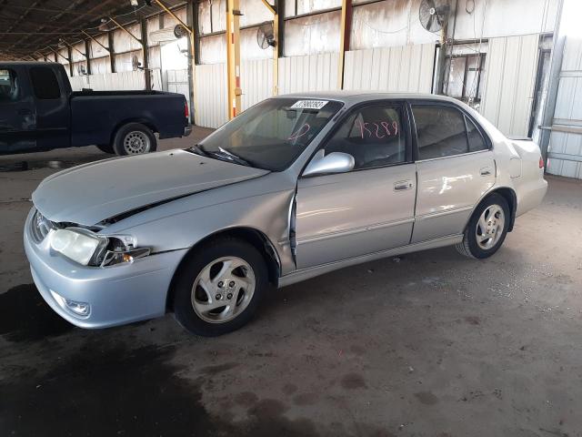 TOYOTA COROLLA CE 2002 with VIN 1NXBR12E02Z607861 - Photo from auction