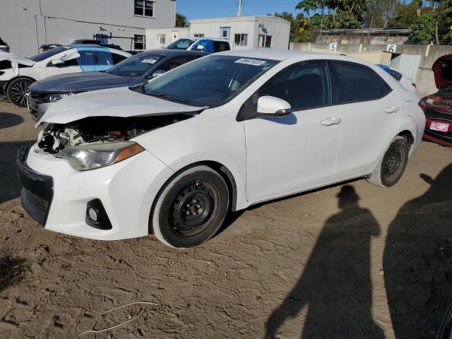 TOYOTA COROLLA L 2015 with VIN 2T1BURHE3FC300051 - Photo from auction