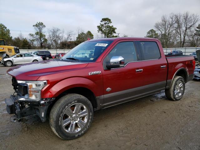FORD F150 SUPER 2019 with VIN 1FTEW1E4XKFC29985 - Photo from auction