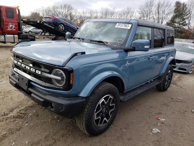 FORD BRONCO BAS 2022 with VIN 1FMDE5BH7NLB57285 - Photo from auction