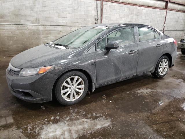 HONDA CIVIC LX 2012 with VIN 2HGFB2F51CH113685 - Photo from auction