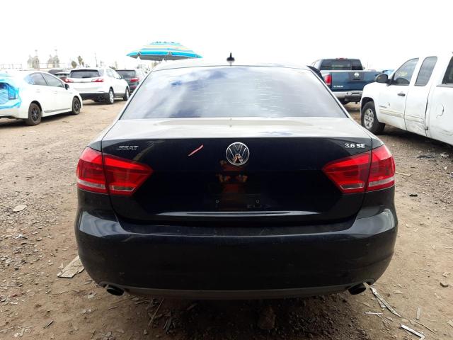 Photo 6 from auction – 2012 VOLKSWAGEN PASSAT SE with VIN 1VWBM7A3XCC025647