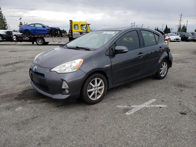 TOYOTA PRIUS C 2014 with VIN JTDKDTB31E1059114 - Photo from auction