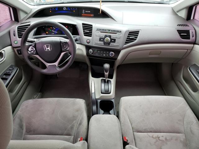Photo 8 from auction – 2012 HONDA CIVIC LX with VIN 2HGFB2F59CH319403