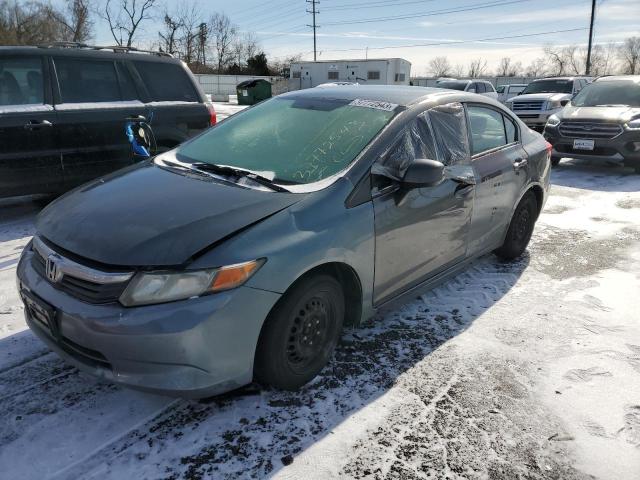 HONDA CIVIC LX 2012 with VIN 19XFB2F54CE039818 - Photo from auction