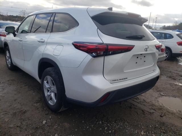 Photo 2 from auction – 2022 TOYOTA HIGHLANDER with VIN 5TDBZRBH4NS579567