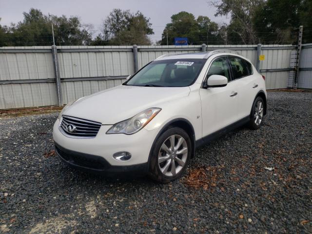 INFINITI QX50 2014 with VIN JN1BJ0HP7EM210802 - Photo from auction
