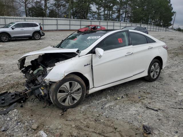 HYUNDAI SONATA HYB 2015 with VIN KMHEC4A45FA131798 - Photo from auction