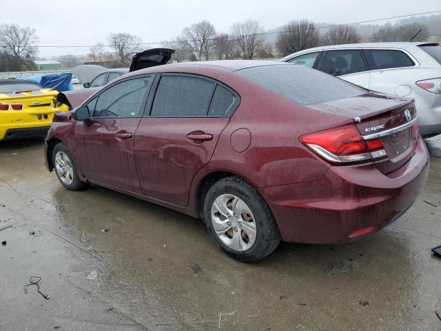 Photo 2 from auction – 2015 HONDA CIVIC LX with VIN 19XFB2F58FE120731