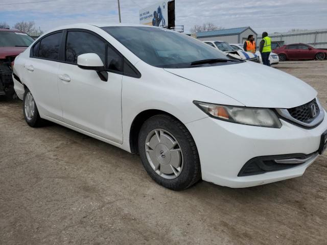 Photo 4 from auction – 2013 HONDA CIVIC HF with VIN 2HGFB2F62DH561069