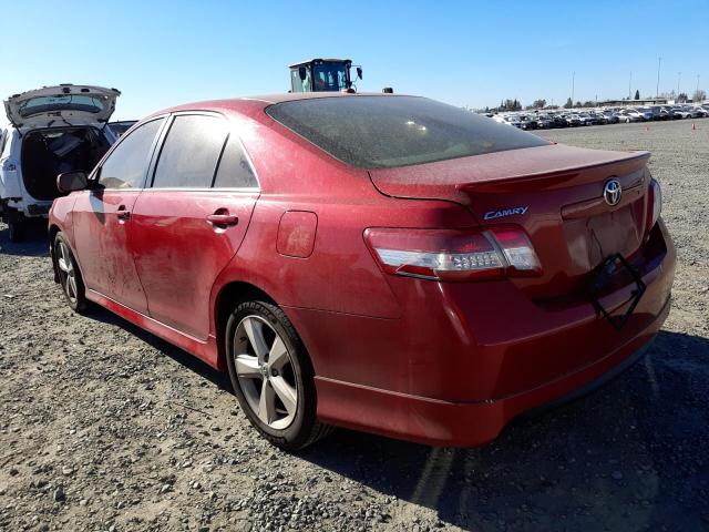 Photo 2 from auction – 2010 TOYOTA CAMRY BASE with VIN 4T1BF3EK3AU072335
