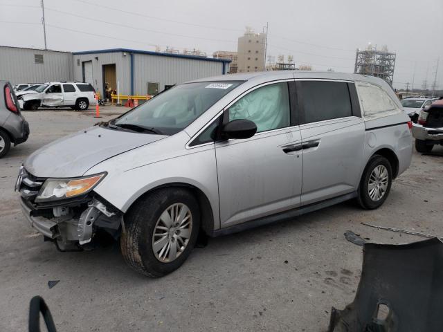 HONDA ODYSSEY LX 2014 with VIN 5FNRL5H2XEB027989 - Photo from auction