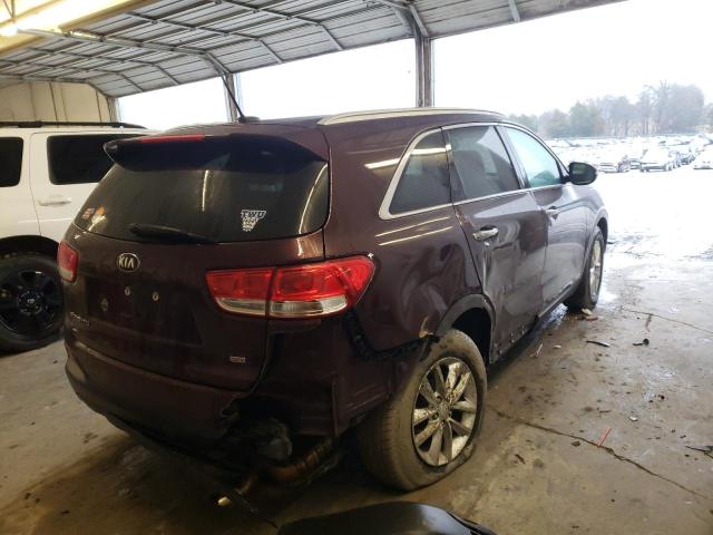 Photo 3 from auction – 2017 KIA SORENTO LX with VIN 5XYPGDA34HG249983