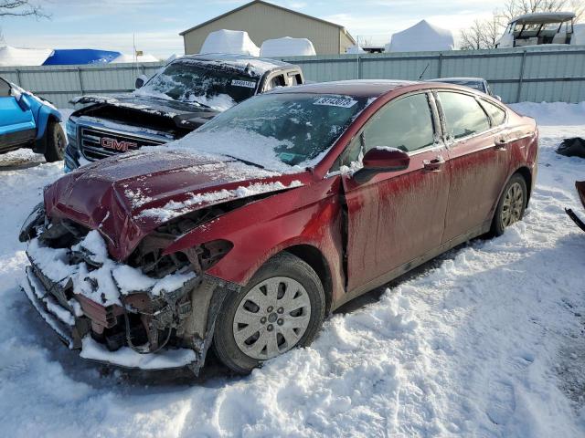 FORD FUSION S 2014 with VIN 3FA6P0G79ER348384 - Photo from auction