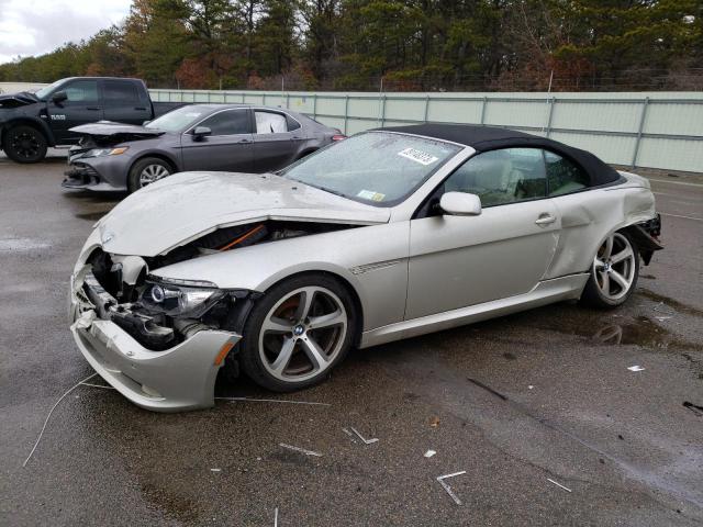 BMW 650I 2008 with VIN WBAEB53578CX60938 - Photo from auction