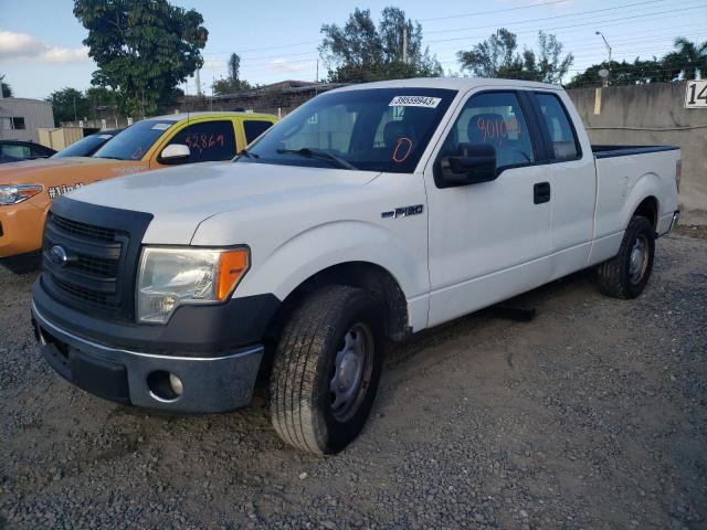 FORD F150 SUPER 2014 with VIN 1FTFX1CF4EKG42549 - Photo from auction