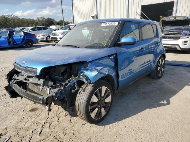 KIA SOUL + 2019 with VIN KNDJP3A57K7018078 - Photo from auction