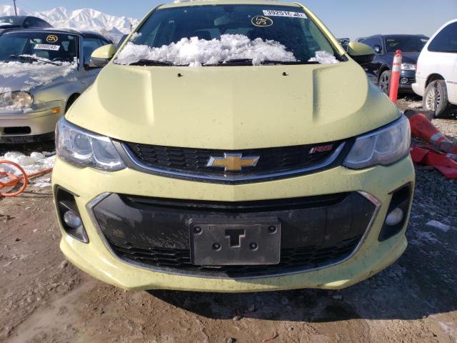 Photo 5 from auction – 2017 CHEVROLET SONIC LT with VIN 1G1JD6SB9H4153001