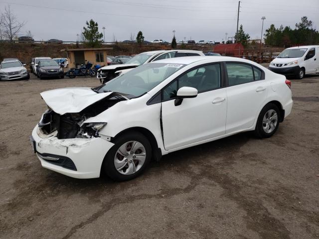 HONDA CIVIC LX 2015 with VIN 19XFB2F53FE223264 - Photo from auction