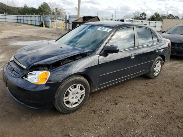 HONDA CIVIC LX 2002 with VIN 1HGES16522L046537 - Photo from auction