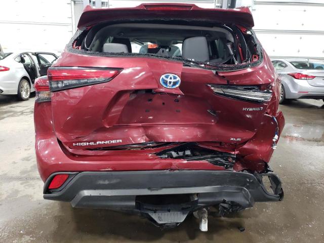 Photo 6 from auction – 2022 TOYOTA HIGHLANDER with VIN 5TDGBRCH3NS544897