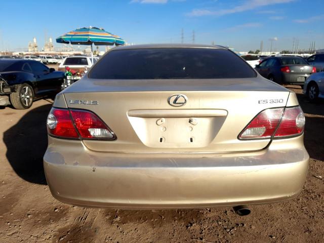 Photo 6 from auction – 2004 LEXUS ES 330 with VIN JTHBA30G540009799