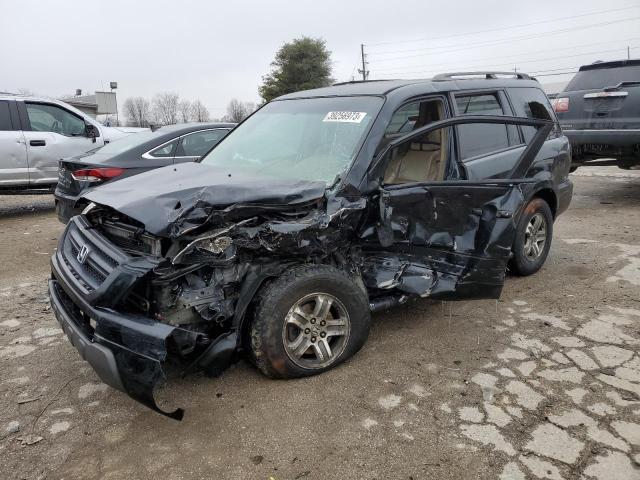 HONDA PILOT EXL 2004 with VIN 2HKYF18554H510117 - Photo from auction