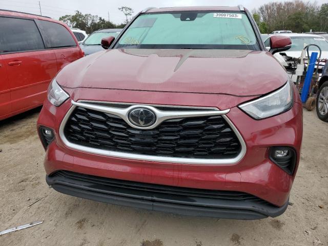 Photo 5 from auction – 2020 TOYOTA HIGHLANDER with VIN 5TDGZRAH2LS022810