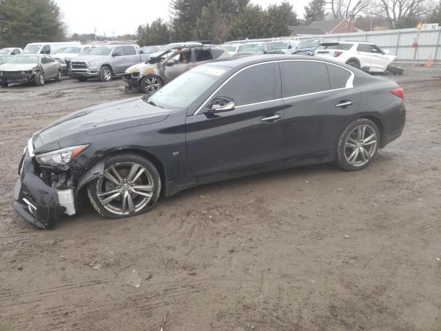 INFINITI Q50 BASE 2015 with VIN JN1BV7AR0FM414027 - Photo from auction