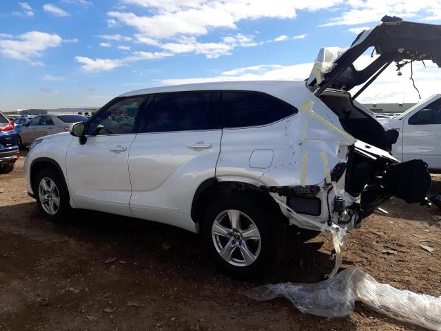 Photo 2 from auction – 2022 TOYOTA HIGHLANDER with VIN 5TDZZRAH5NS557481
