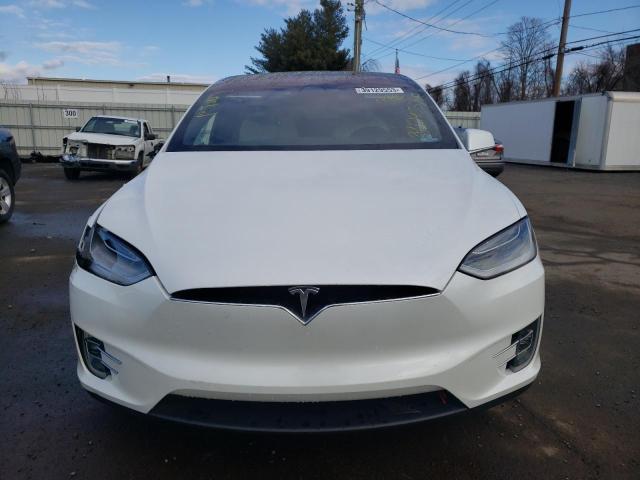 Photo 5 from auction – 2021 TESLA MODEL X with VIN 5YJXCAE28MF320731