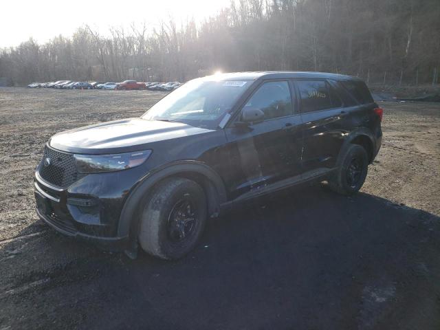 FORD EXPLORER P 2021 with VIN 1FM5K8AB3MGC40621 - Photo from auction