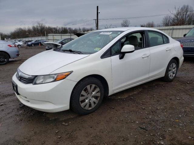 HONDA CIVIC LX 2012 مع رقم تعريف المركبة 19XFB2F56CE329705 - صورة من المزاد
