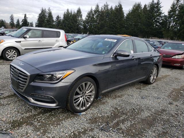 GENESIS G80 ULTIMA 2018 with VIN KMHGN4JF1JU234910 - Photo from auction