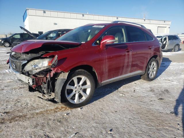 LEXUS RX 350 2010 with VIN JTJBK1BA0A2002364 - Photo from auction