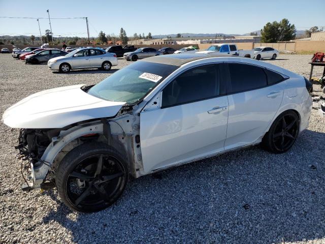 HONDA CIVIC EX 2018 with VIN 2HGFC2F77JH533527 - Photo from auction