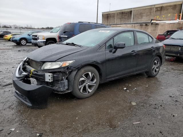 HONDA CIVIC LX 2013 with VIN 19XFB2F50DE216916 - Photo from auction