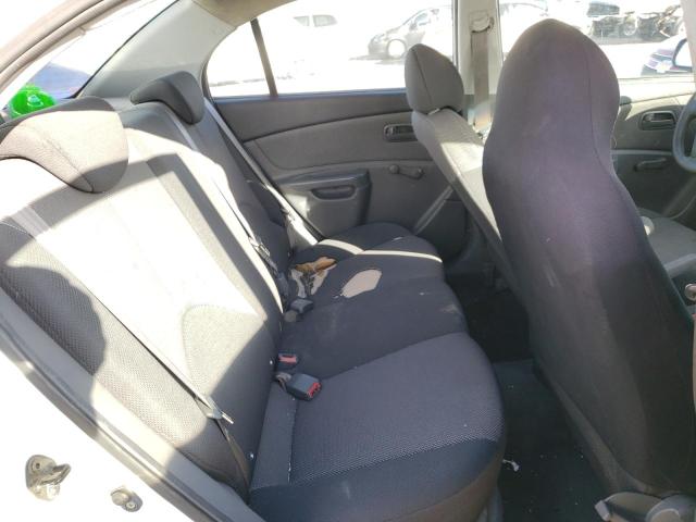 Photo 10 from auction – 2006 KIA RIO with VIN KNADE123066065367
