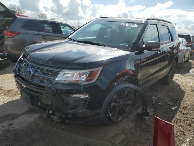 FORD EXPLORER X 2018 with VIN 1FM5K7D80JGA23890 - Photo from auction