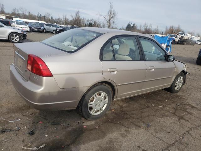 Photo 3 from auction – 2002 HONDA CIVIC LX with VIN 1HGES16512L036601