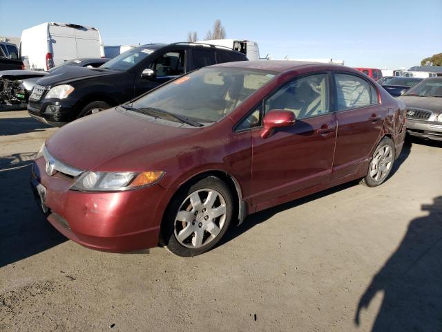 HONDA CIVIC LX 2008 with VIN 2HGFA16558H509333 - Photo from auction