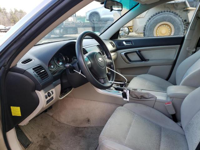 Photo 7 from auction – 2008 SUBARU LEGACY 2.5 with VIN 4S3BL616287205943