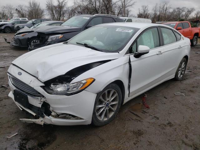 FORD FUSION SE 2017 with VIN 3FA6P0HD0HR195788 - Photo from auction