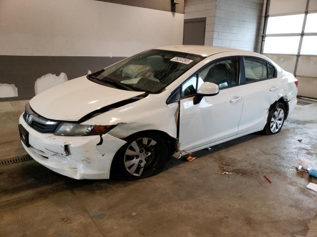 HONDA CIVIC LX 2012 with VIN 2HGFB2F56CH594629 - Photo from auction